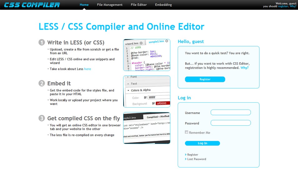 online c editor compiler